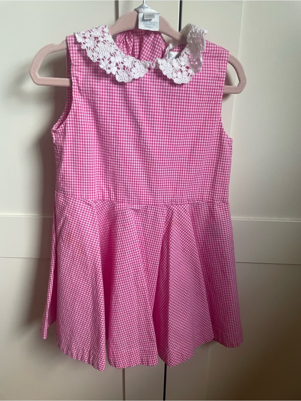 Ralph Lauren 18 months pink checkered summer dress
